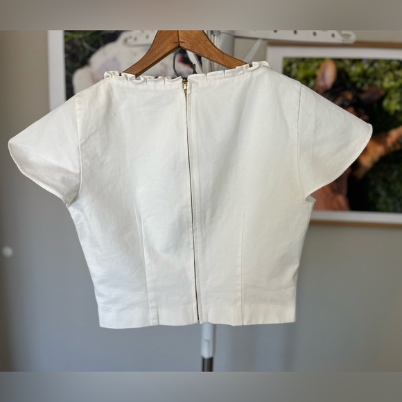 Like new cream Antonio Melani blouse - Picture 4 of 8